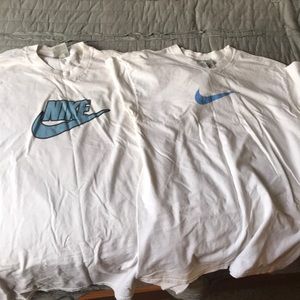2 Nike XL T-shirts